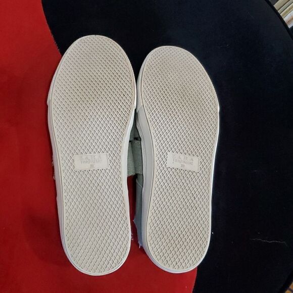 Zara Slip on Canvas Denim Shoes with Stylish Fringe - Picture 10 of 14